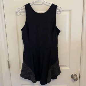 Lululemon Serene Stride Dress in black NWOT